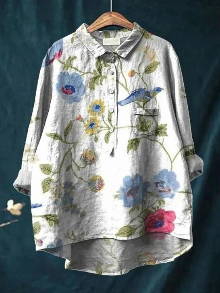 Monette | Blomster Bluse