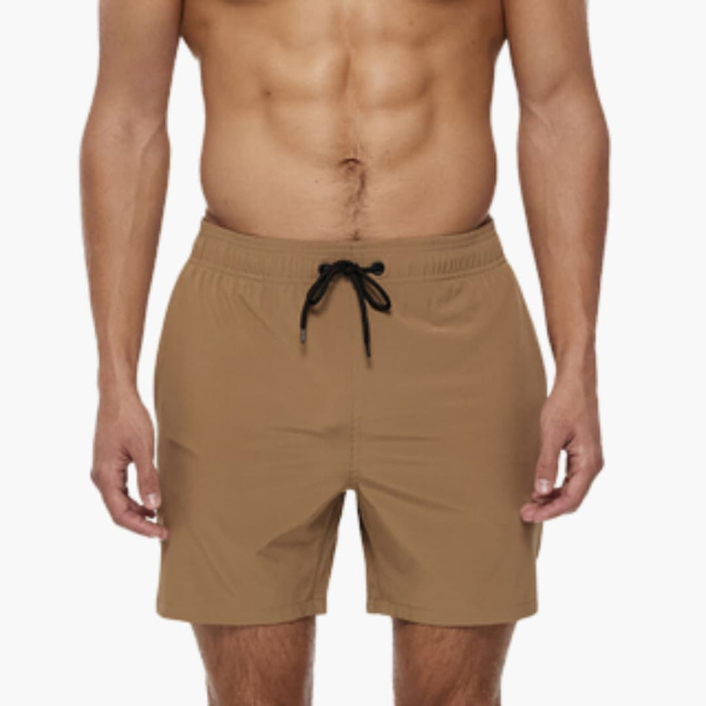 Letvægts Badeshorts til Mænd med Snøretræk | Hurtigtørrende Badebukser til Strand & Pool
