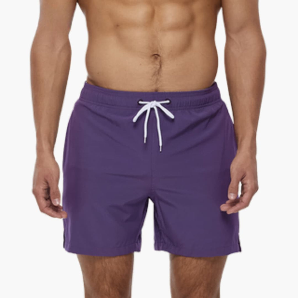Letvægts Badeshorts til Mænd med Snøretræk | Hurtigtørrende Badebukser til Strand & Pool