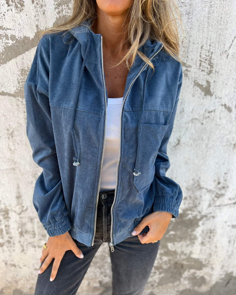 Zip-hoodie til damer – chic og afslappet stil