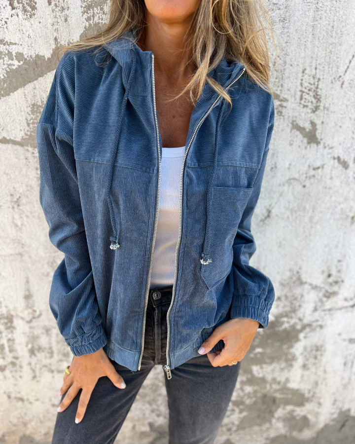 Zip-hoodie til damer – chic og afslappet stil