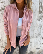 Zip-hoodie til damer – chic og afslappet stil