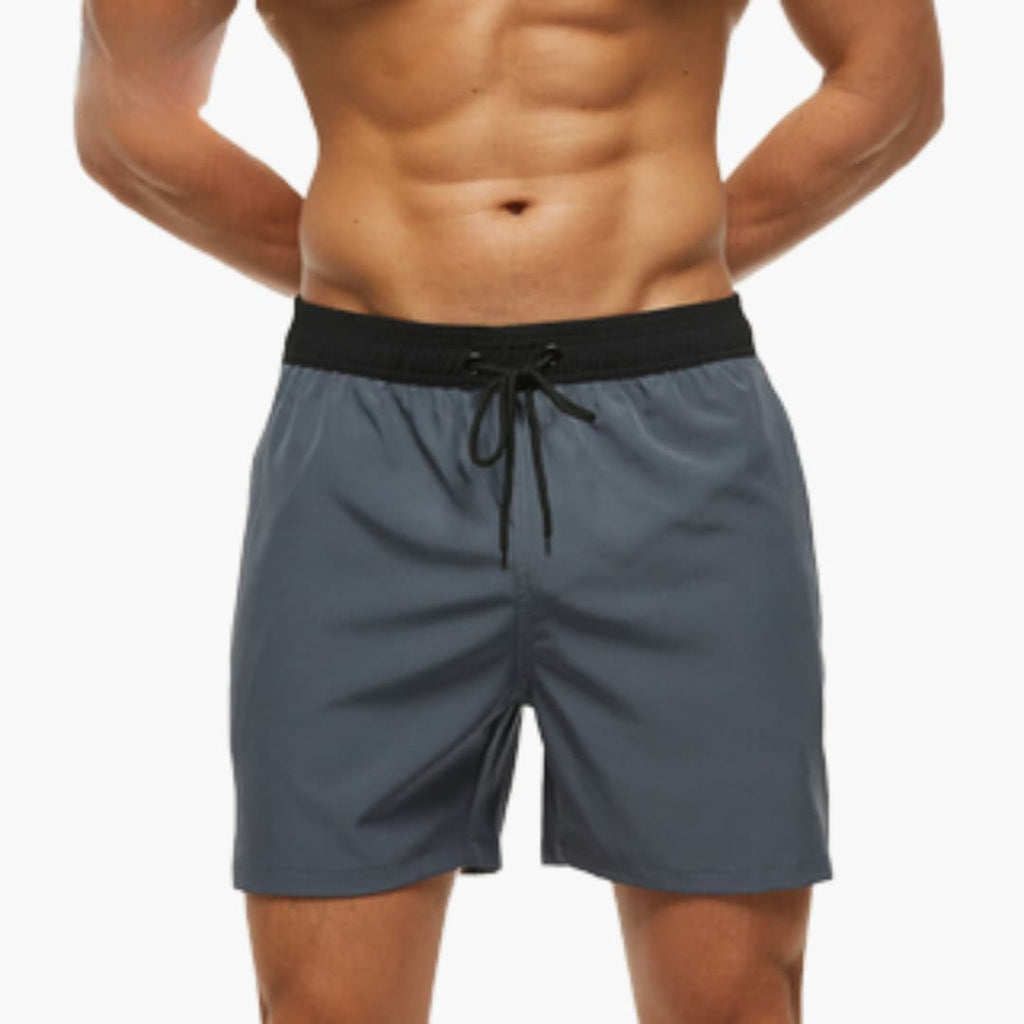 Letvægts Badeshorts til Mænd med Snøretræk | Hurtigtørrende Badebukser til Strand & Pool