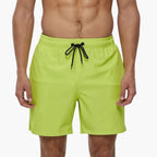 Letvægts Badeshorts til Mænd med Snøretræk | Hurtigtørrende Badebukser til Strand & Pool
