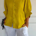 THYMORA | Stilfuld Casual Skjorte med Knapper