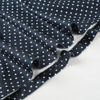 Kvinders ærmeløs polka dot mini kjole med tætsiddende talje