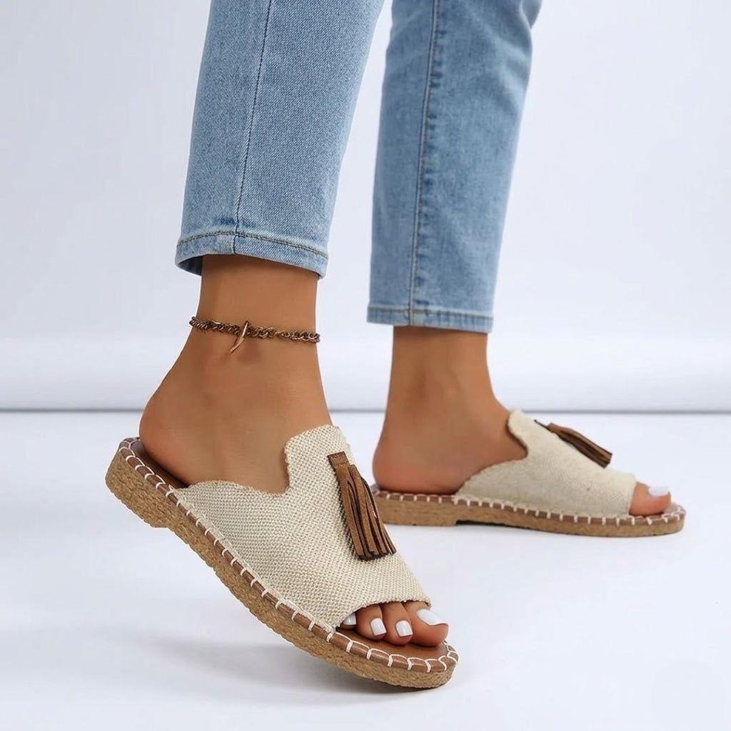 Marrakech | Frynsesandal uden lukning