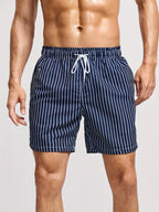 THYMORA | Behagelige Stribede Sommer Shorts