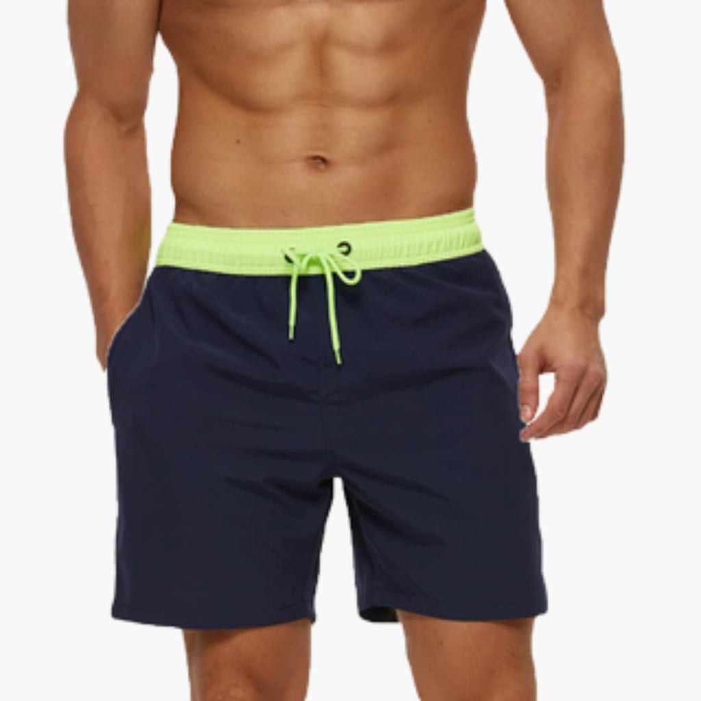 Letvægts Badeshorts til Mænd med Snøretræk | Hurtigtørrende Badebukser til Strand & Pool