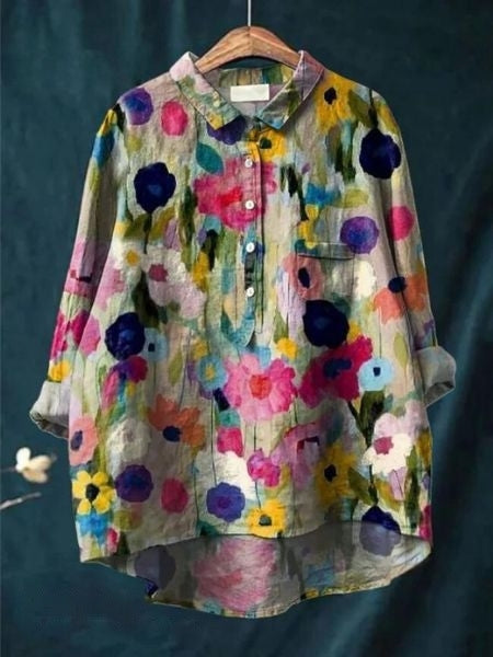 Monette | Blomster Bluse