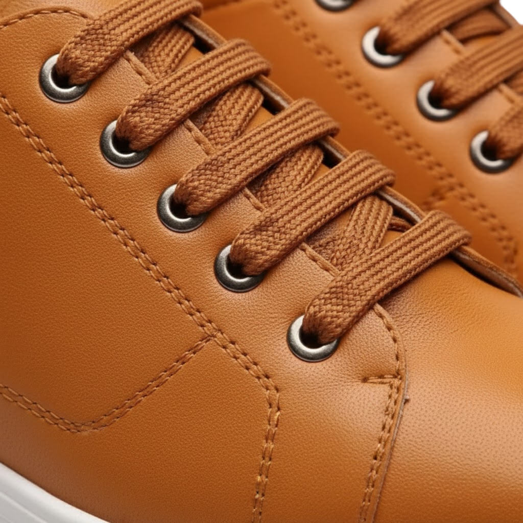 Herre Ny Casual Læder Gåflade Sneakers