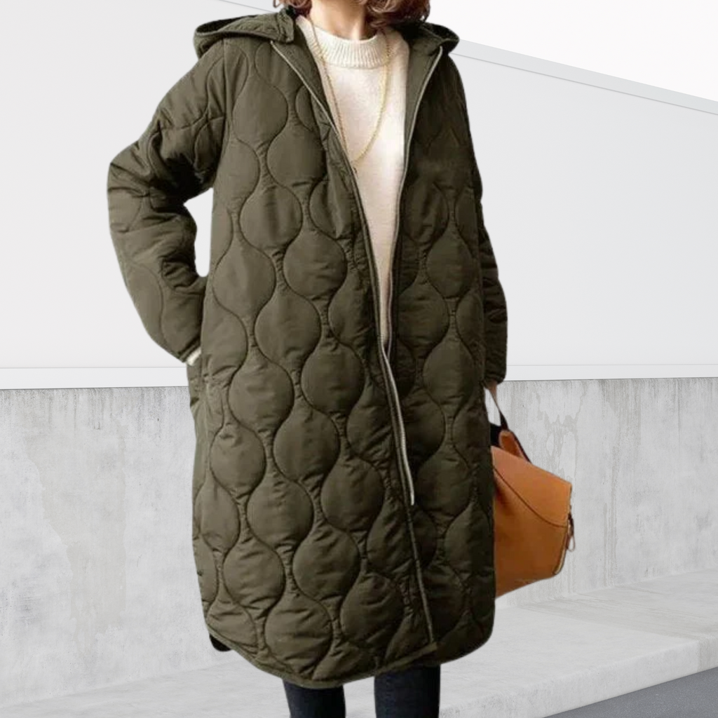 Oversized parka til damer – chic detaljer og luksus look