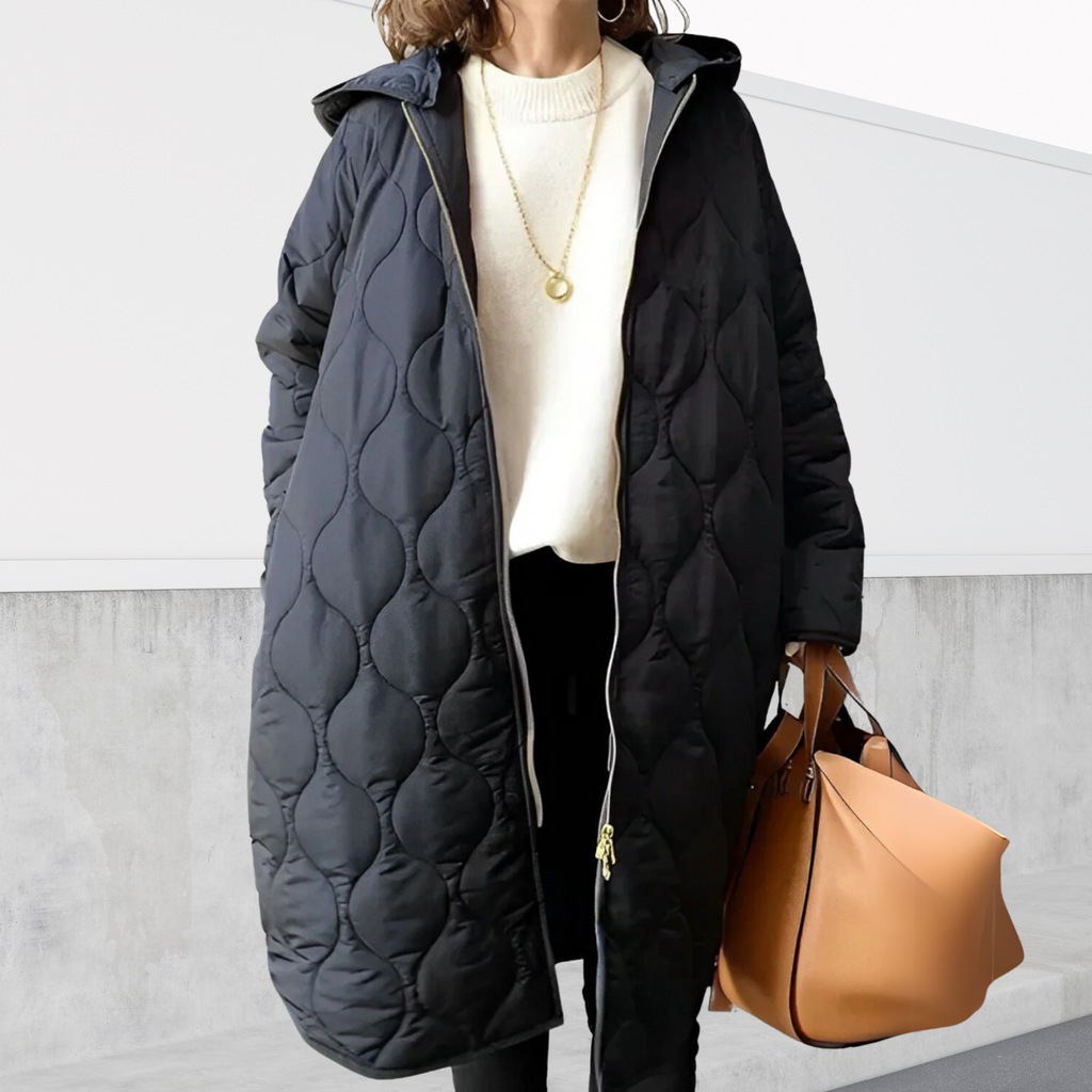 Oversized parka til damer – chic detaljer og luksus look