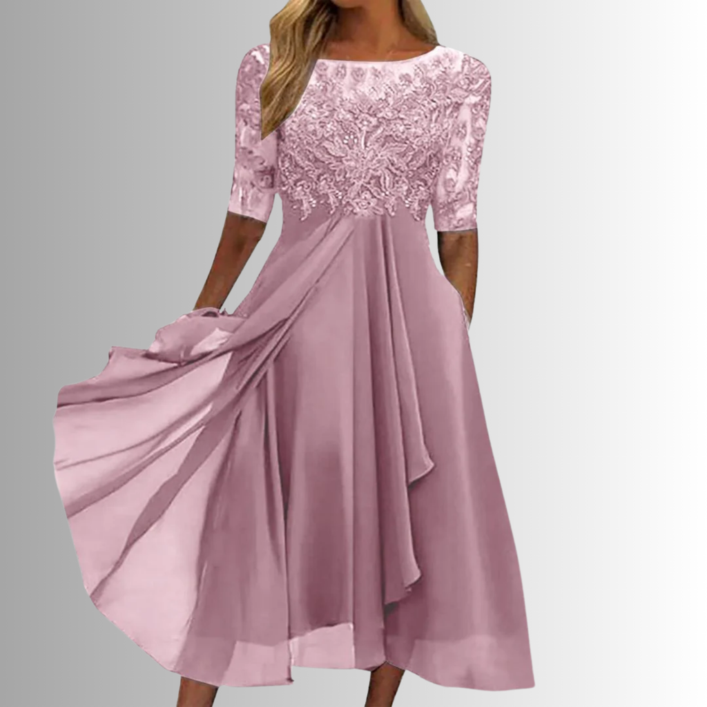 Rhonda | Elegant Blondekjole