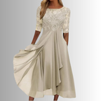 Rhonda | Elegant Blondekjole