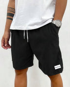 Casual Shorts til Mænd med Løs Pasform | Badeshorts & Strandshorts i Ribbet Look