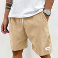 Casual Shorts med Løs Pasform | Badeshorts & Strandshorts i Ribbet Look
