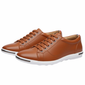 Herre Ny Casual Læder Gåflade Sneakers
