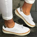 Dame Ortopædiske Slip-On Sko | Komfortabel Sommertøj — Ruskind Platform