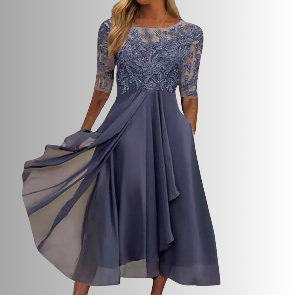 Rhonda | Elegant Blondekjole