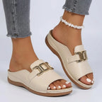 Pearl Step | Slip-on kilehælssandal