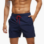 Letvægts Badeshorts til Mænd med Snøretræk | Hurtigtørrende Badebukser til Strand & Pool