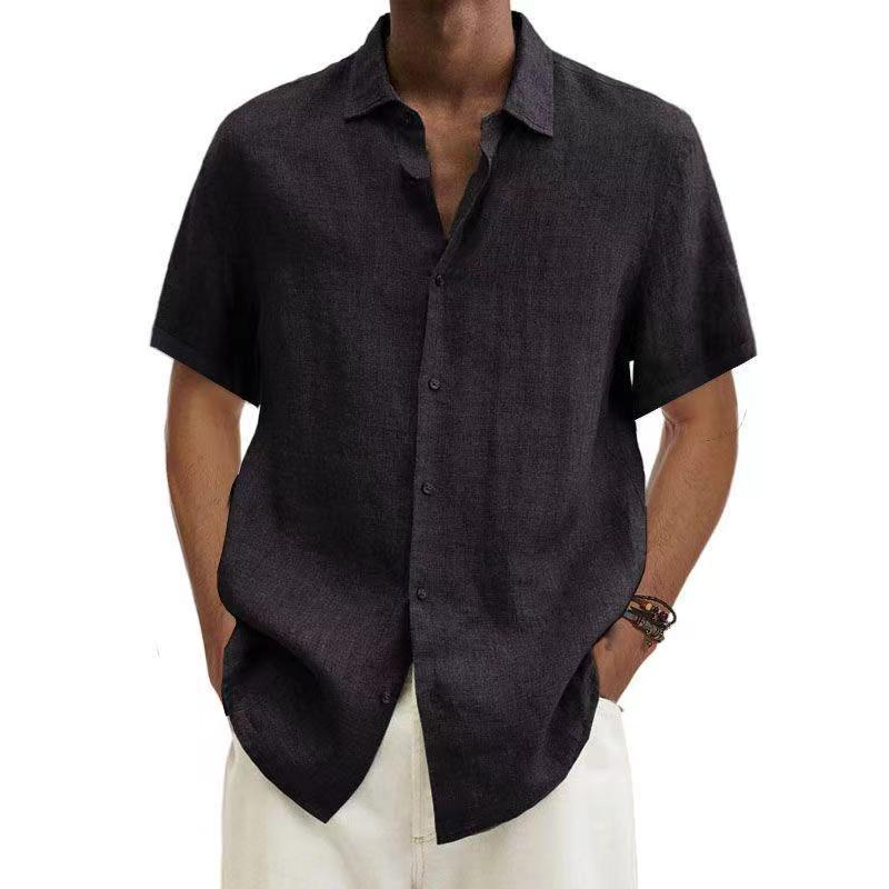 THYMORA | Stilfuld Casual Kort Skjorte