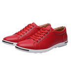 Herre Ny Casual Læder Gåflade Sneakers