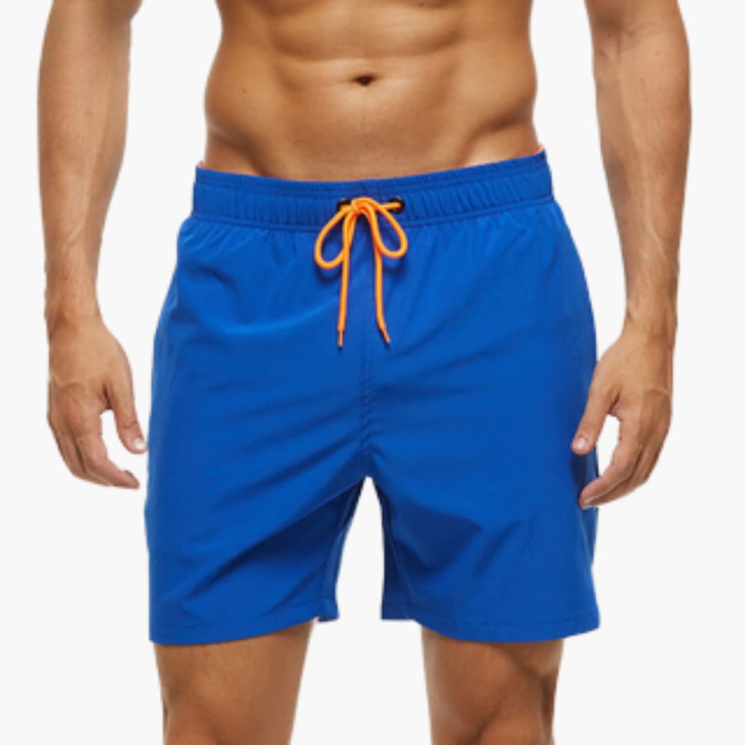 Letvægts Badeshorts til Mænd med Snøretræk | Hurtigtørrende Badebukser til Strand & Pool