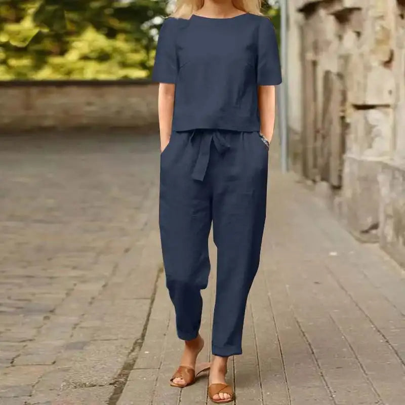 THYMORA | Stilfuldt Jumpsuit-sæt
