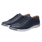 Herre Ny Casual Læder Gåflade Sneakers
