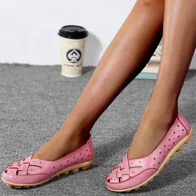 Selene | Komfort loafers i læder med støttende design