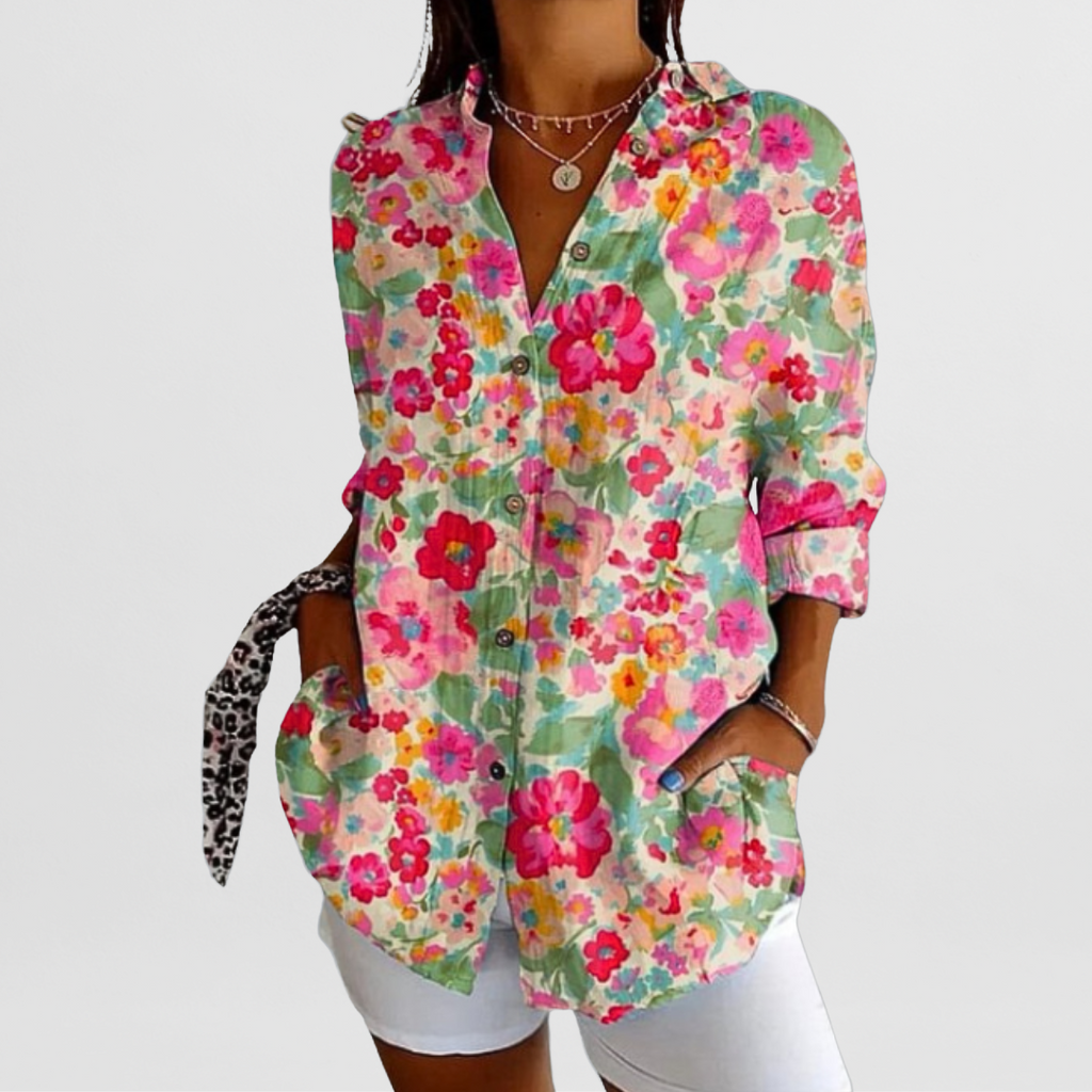 Elegant Let Premium Bluse til Damer – Perfekt til Kontor, Fritid og Særlige Anledninger