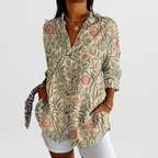 Elegant Let Premium Bluse til Damer – Perfekt til Kontor, Fritid og Særlige Anledninger