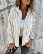 Zip-hoodie til damer – chic og afslappet stil