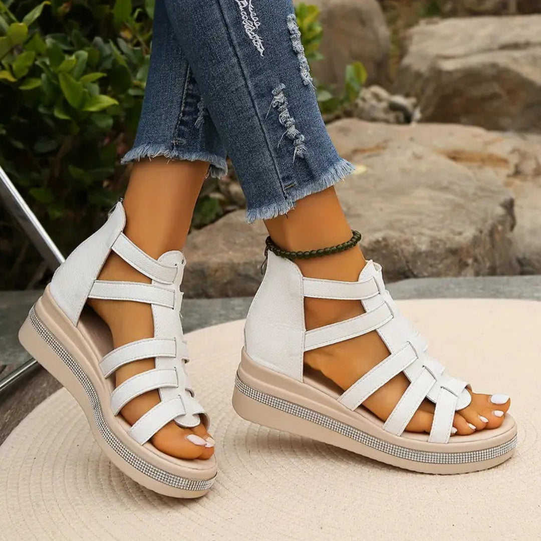 Chloe | Elegant Wedge Sandaler
