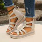 Chloe | Elegant Wedge Sandaler