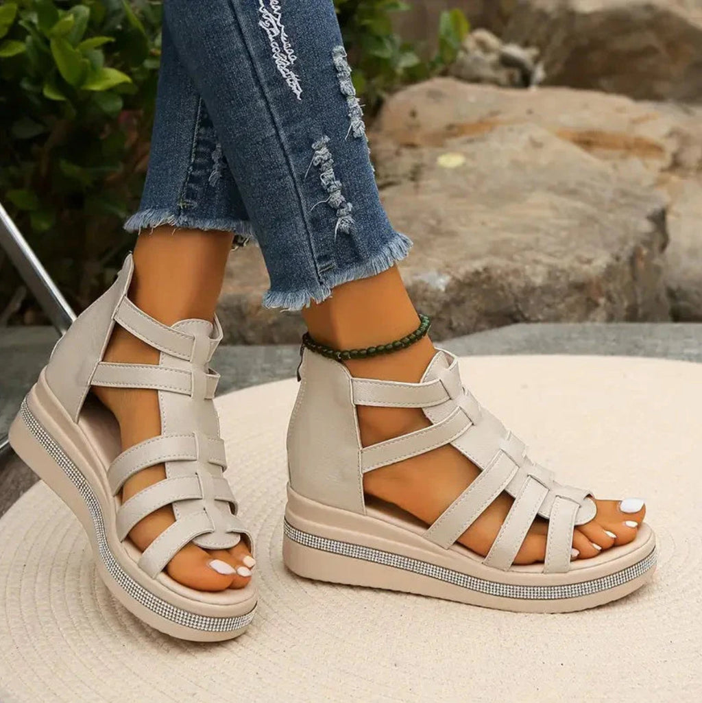 Chloe | Elegant Wedge Sandaler