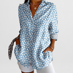 Elegant Let Premium Bluse til Damer – Perfekt til Kontor, Fritid og Særlige Anledninger