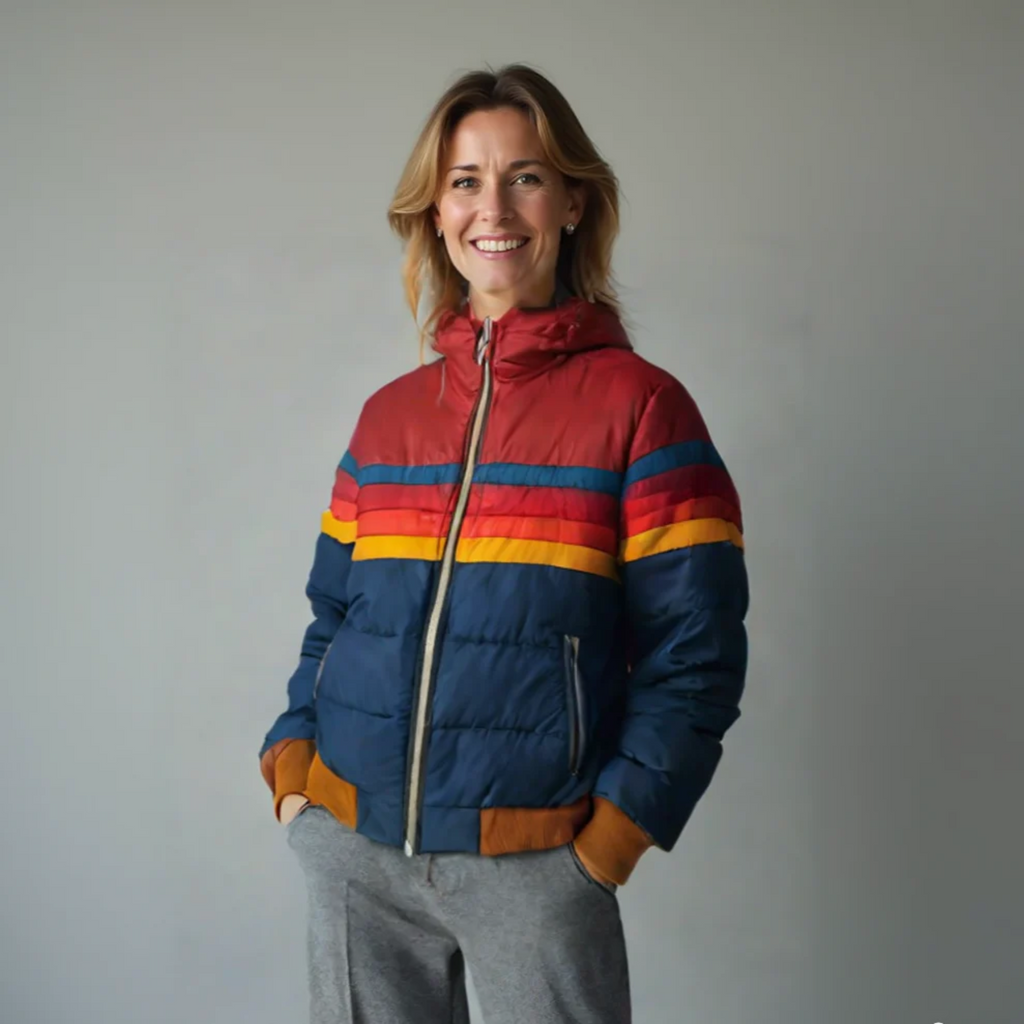 Zip-jakke til damer – chic vintage stil og retro flair