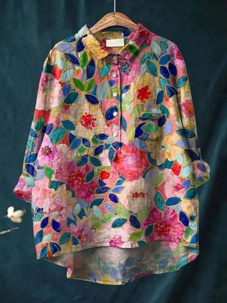 Monette | Blomster Bluse