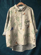 Monette | Blomster Bluse