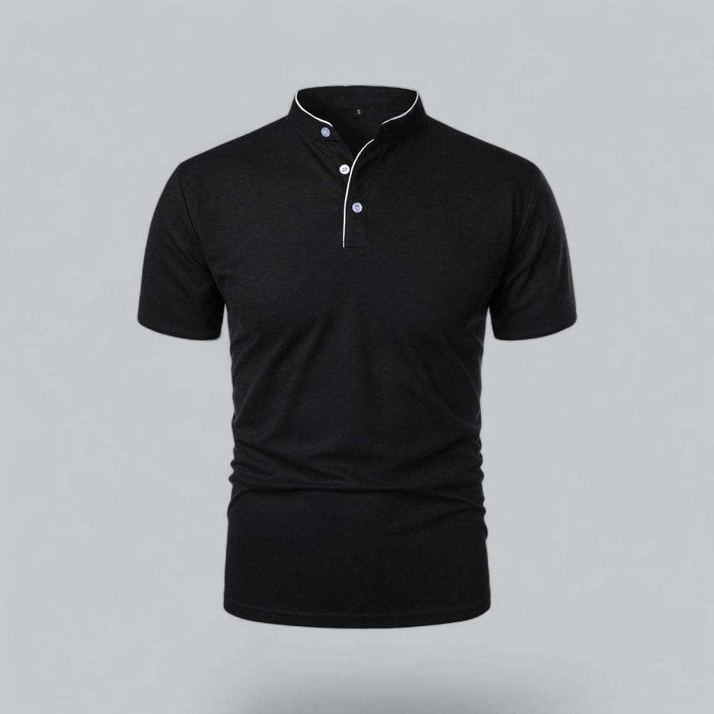 Herre Kravløs Polo T-shirt – Tidløs Old Money Stil Essential