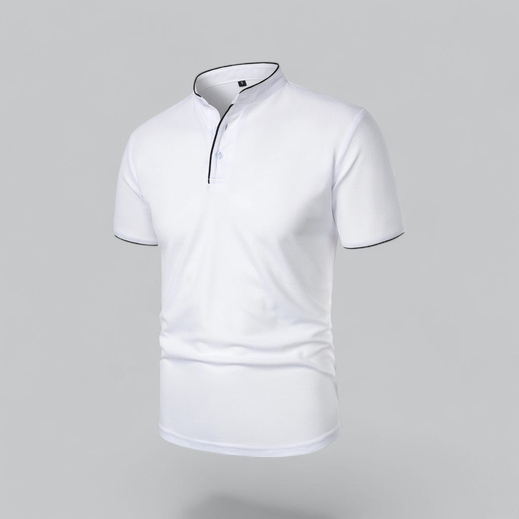 Herre Kravløs Polo T-shirt – Tidløs Old Money Stil Essential