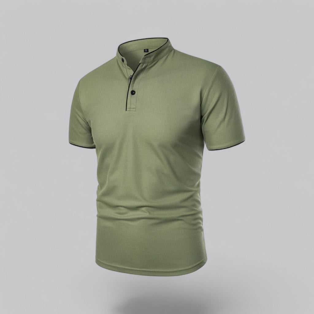 Herre Kravløs Polo T-shirt – Tidløs Old Money Stil Essential