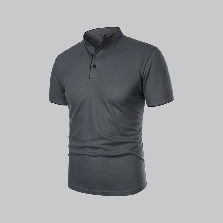 Herre Kravløs Polo T-shirt – Tidløs Old Money Stil Essential