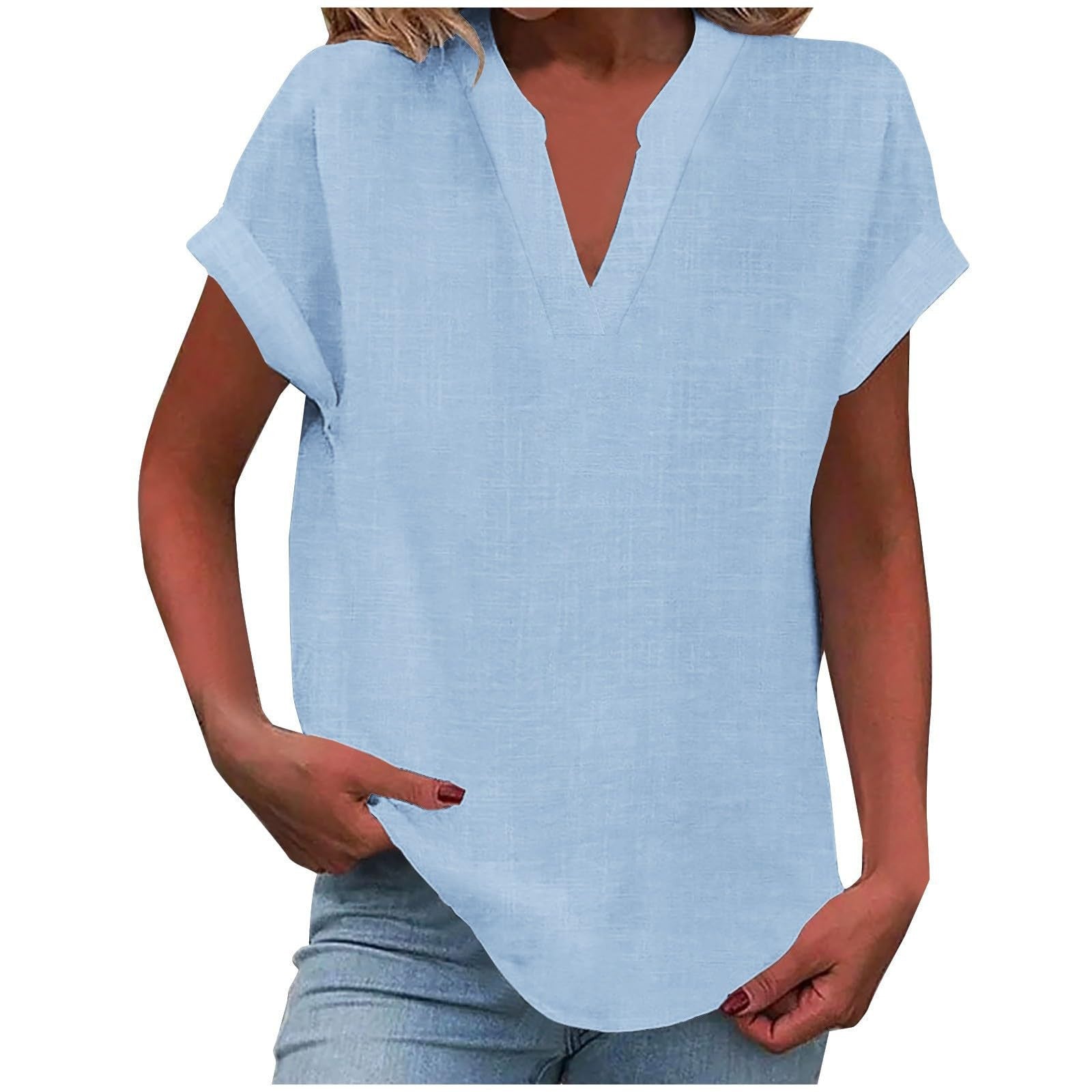 Lexi | Afslappet V-hals Bluse