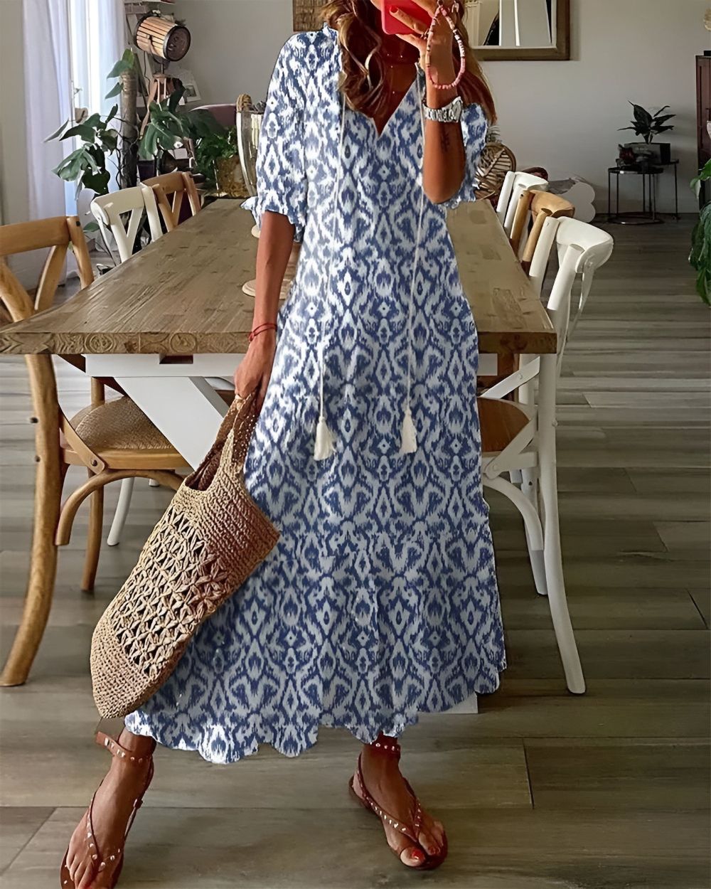 Celina | Boho Magic Dækning Kjole