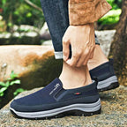 Ortopædiske Vandresko til Herrer med Ergonomisk Støtte | Stødabsorberende Slip-on Komfortsko
