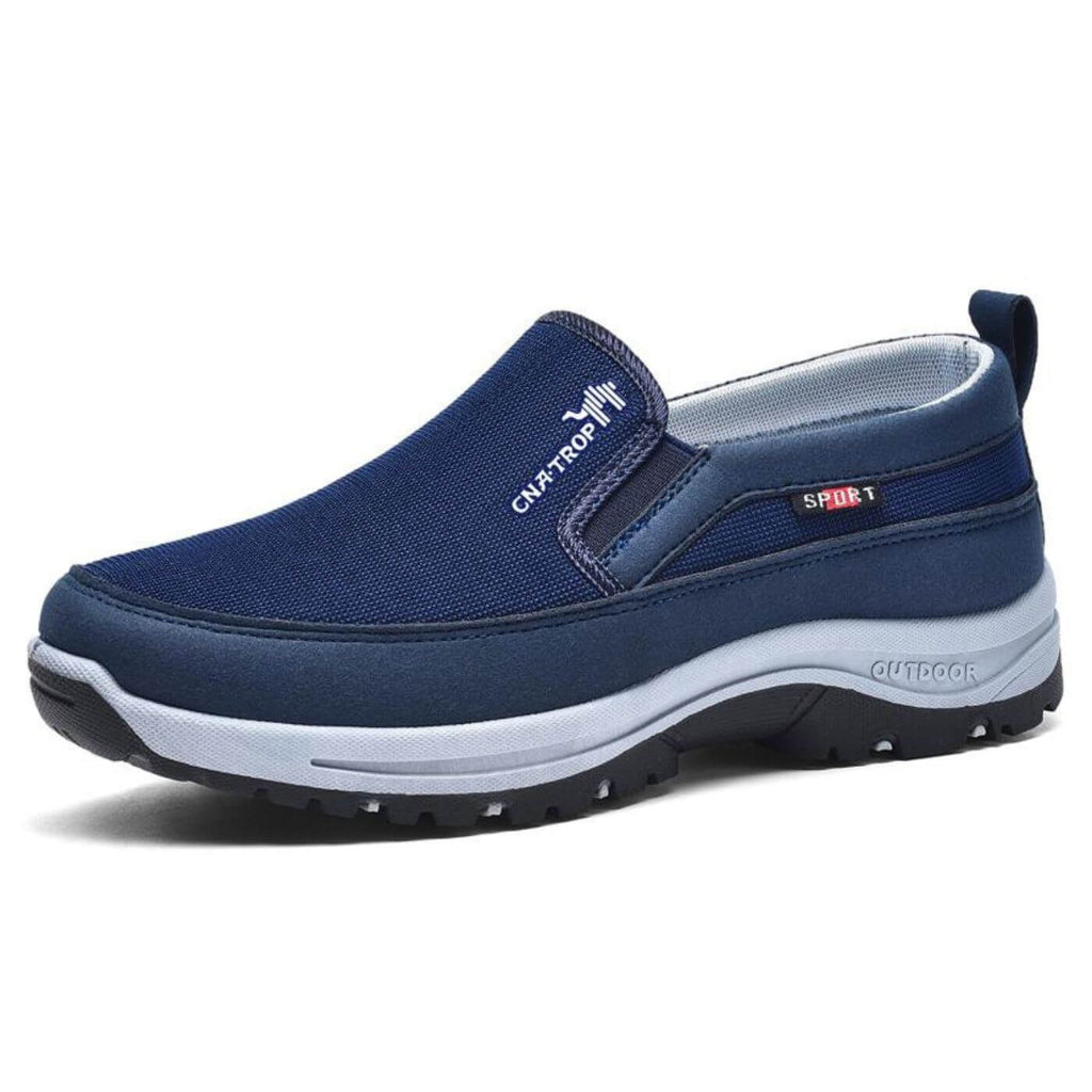 Ortopædiske Vandresko til Herrer med Ergonomisk Støtte | Stødabsorberende Slip-on Komfortsko